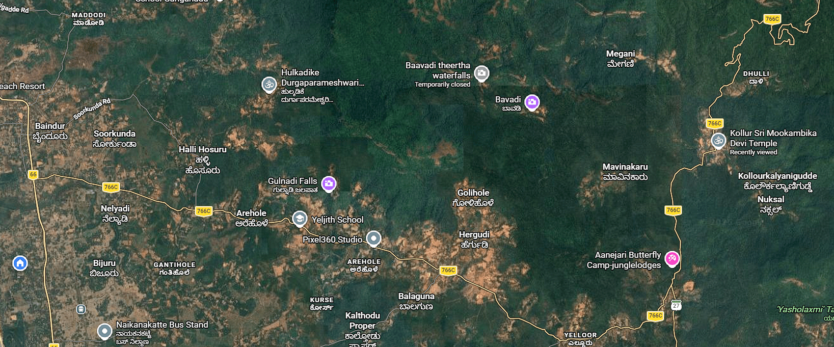 Byndoor To Kollur
